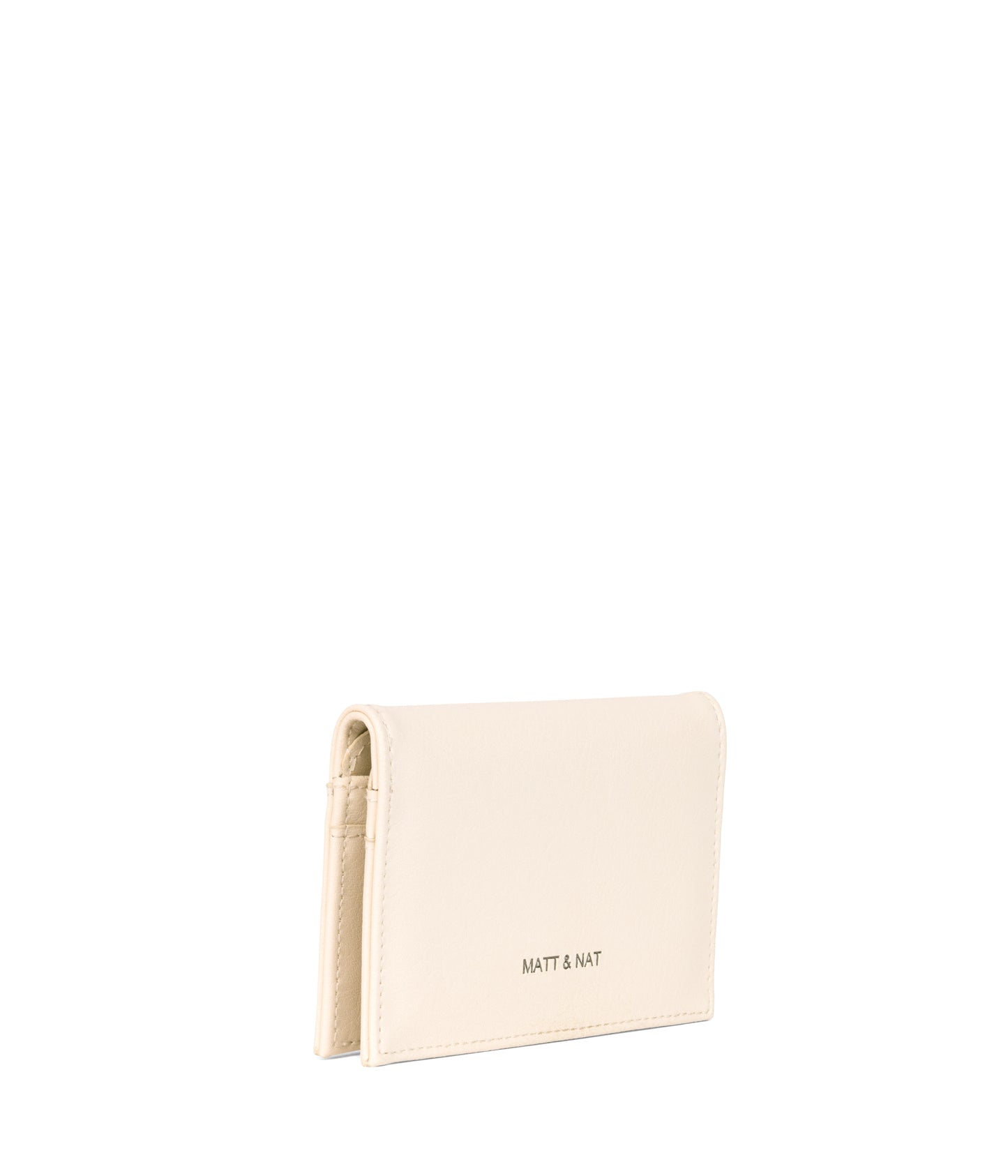 LIZ Vegan Folded Wallet - Arbor | Color: White, Beige - variant::macadamia