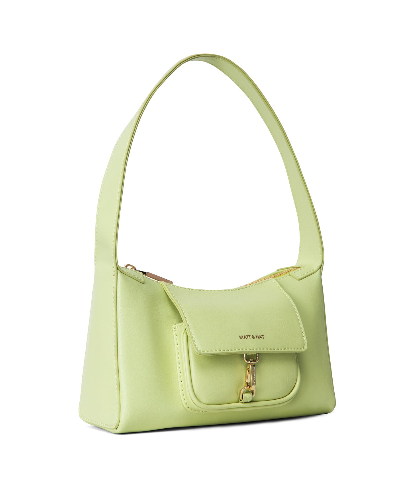 LOTI Vegan Shoulder Bag - Arbor | Color: Green - variant::martini