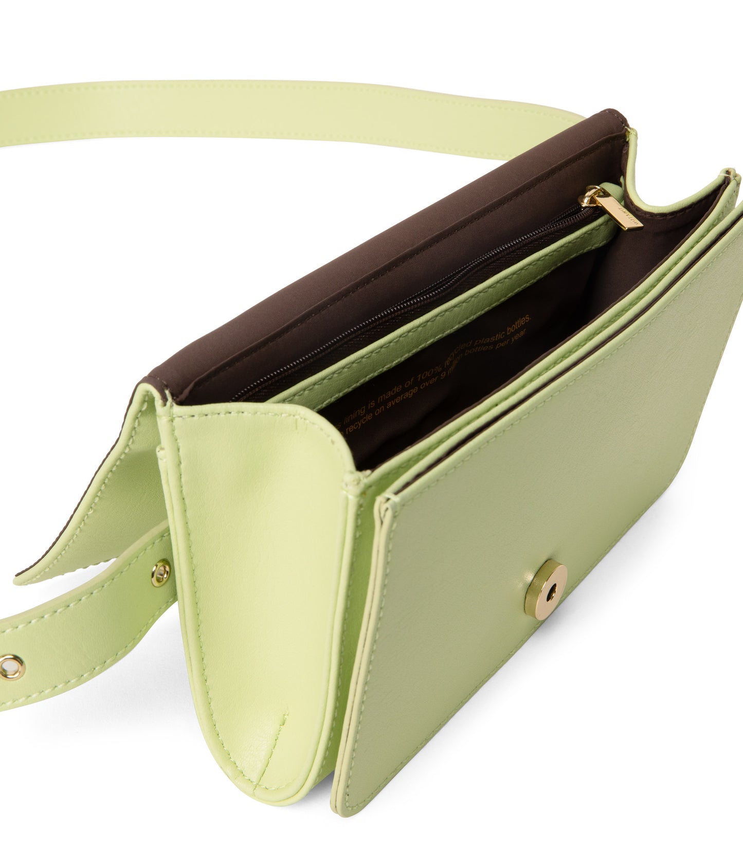 NINO Vegan Belt Bag - Arbor | Color: Green - variant::martini