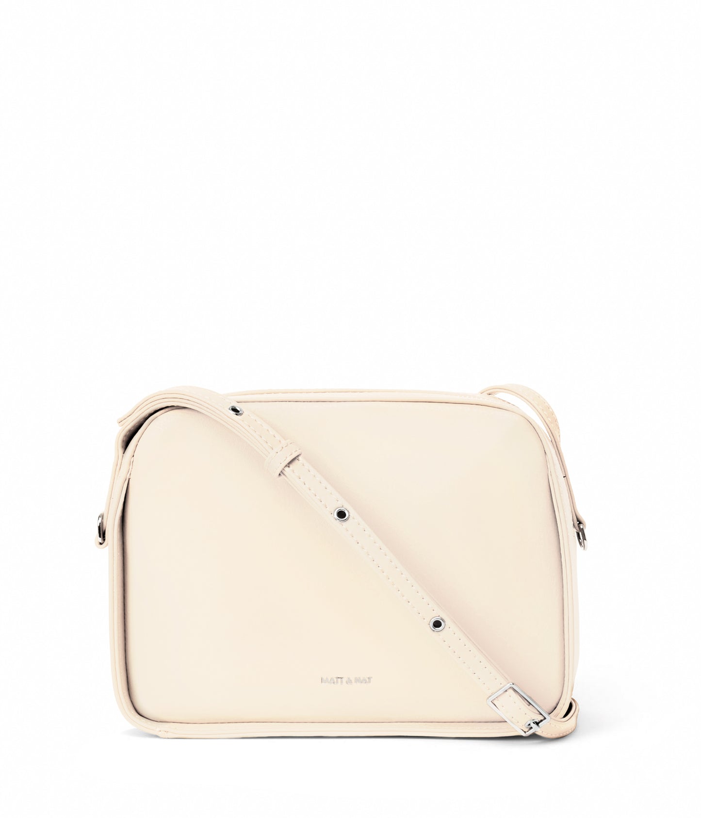 ARC Vegan Crossbody Bag - Arbor | Color: White, Beige - variant::macadamia