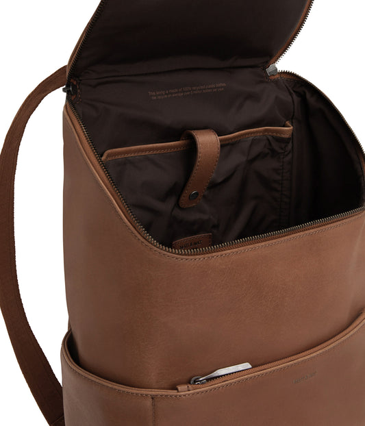 DEAN Vegan Backpack - Arbor | Color: Brown - variant::pecan