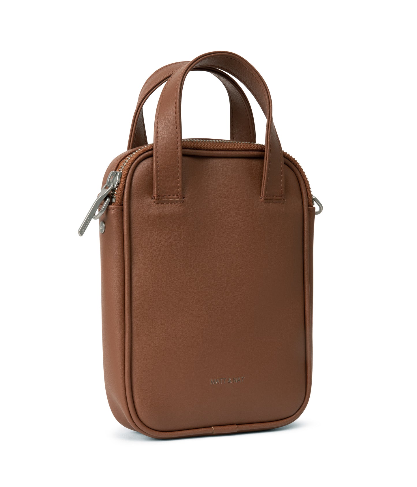 LEAP Vegan Crossbody Bag - Arbor | Color: Brown - variant::pecan