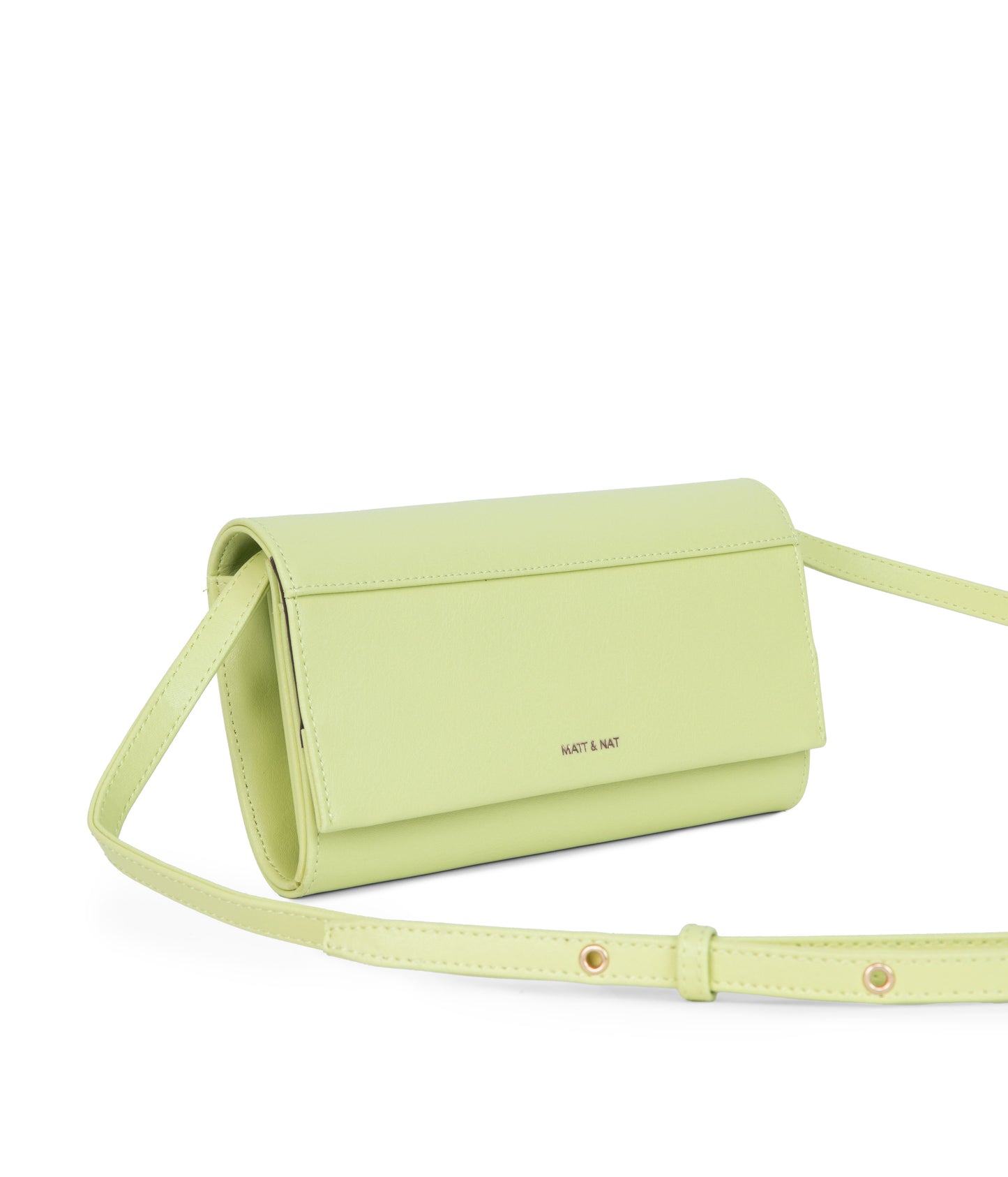 LETTE Vegan Wallet Crossbody Bag - Arbor | Color: Green - variant::martini