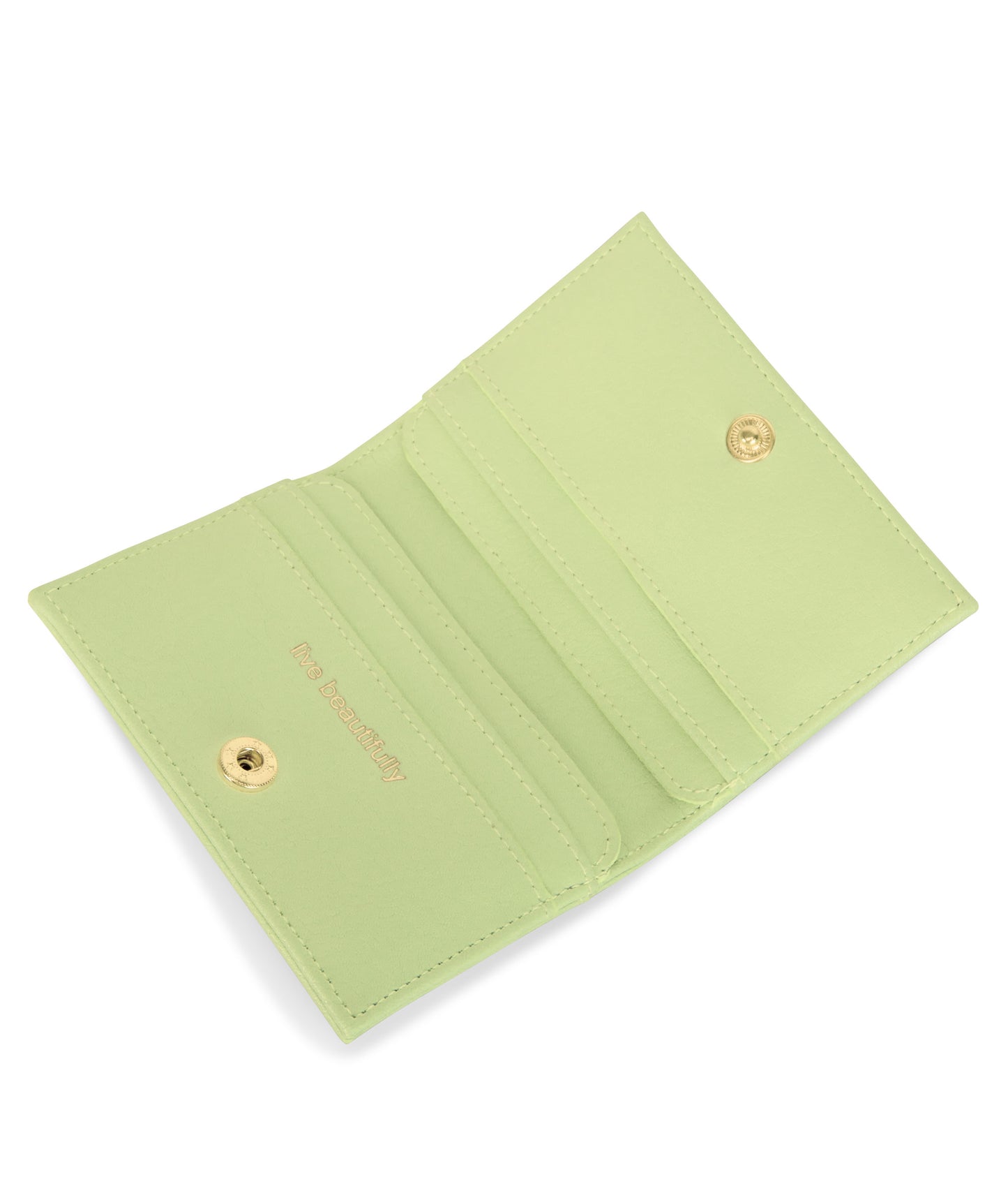 LIZ Vegan Folded Wallet - Arbor | Color: Green - variant::martini