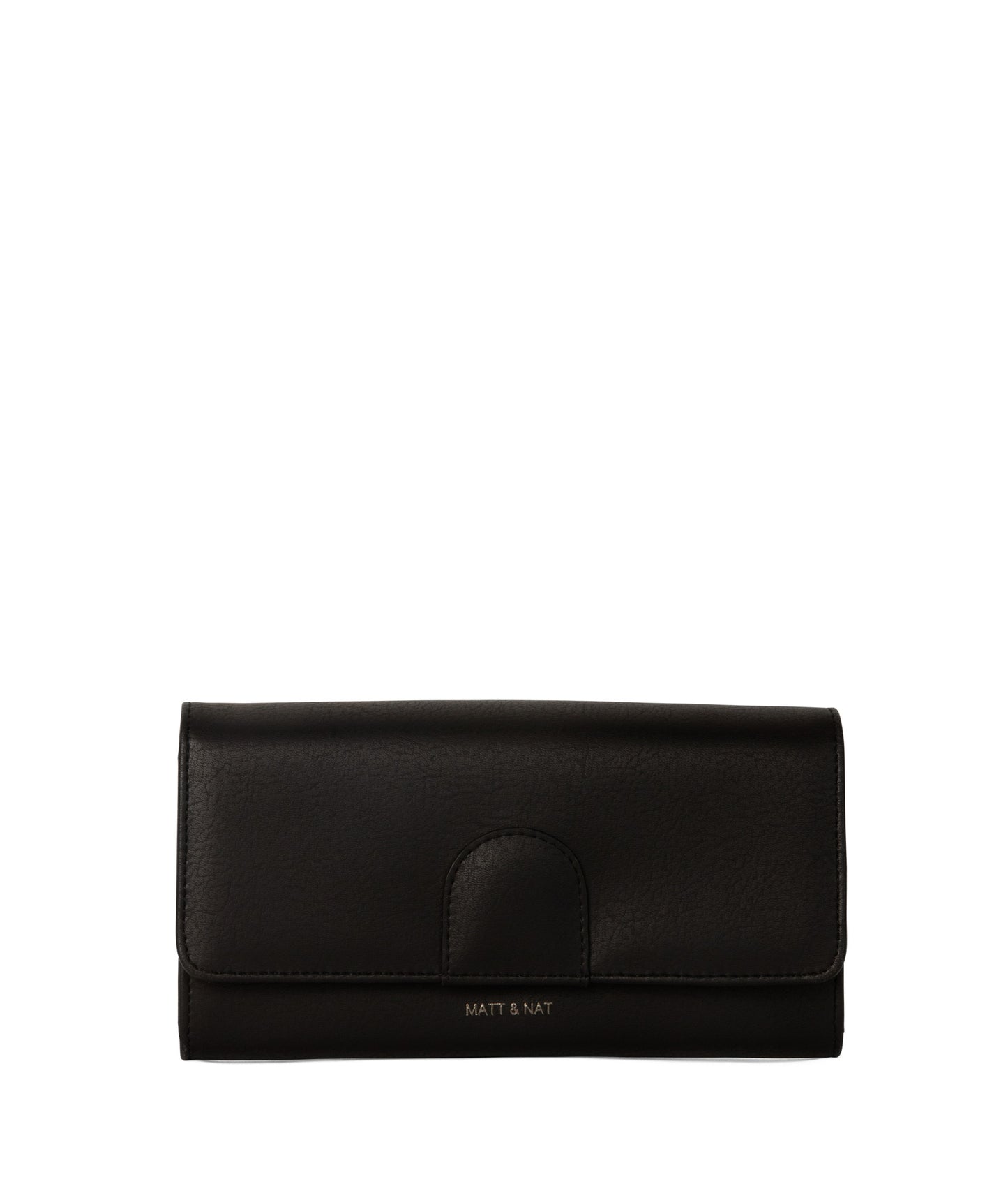 MELLOW Vegan Wallet - Arbor | Color: Black - variant::black