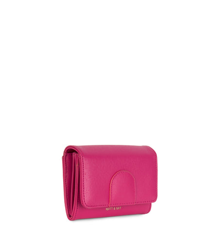 MELLOWSM Vegan Wallet - Arbor | Color: Pink - variant::dragonfruit