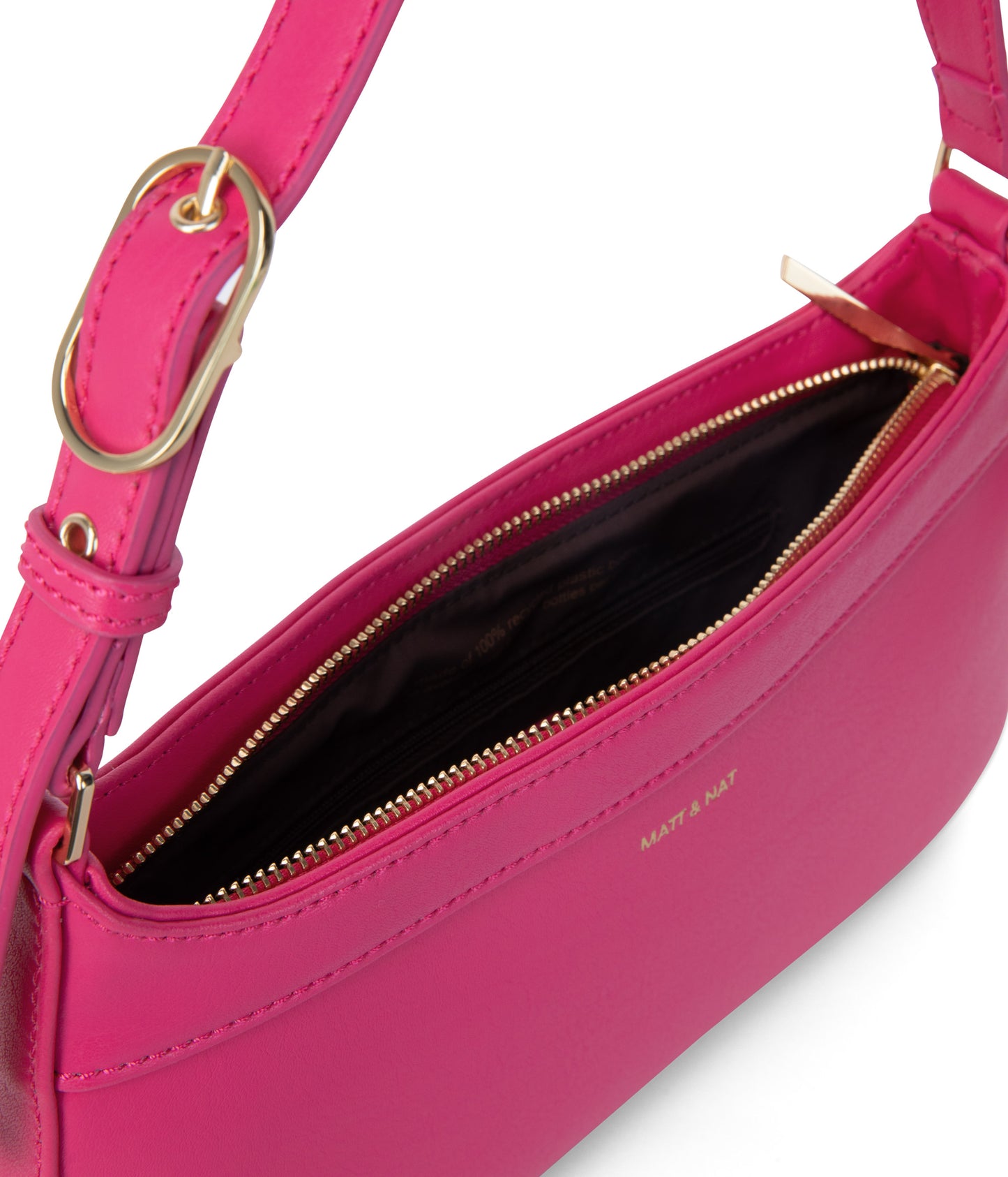 REVE Vegan Shoulder Bag - Arbor | Color: Pink - variant::dragonfruit