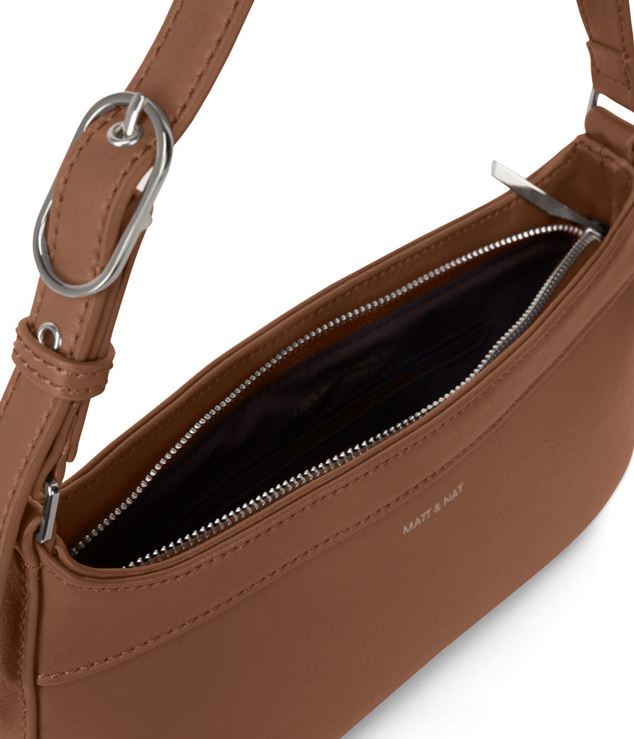 REVE Vegan Shoulder Bag - Arbor | Color: Brown - variant::pecan