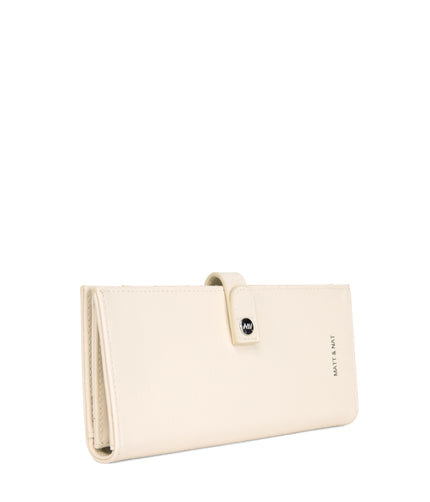 SOSI Vegan Folded Wallet - Arbor | Color: White, Beige - variant::macadamia