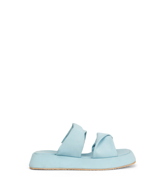 AIKO Women’s Vegan Sandals | Color: Blue - variant::light blue