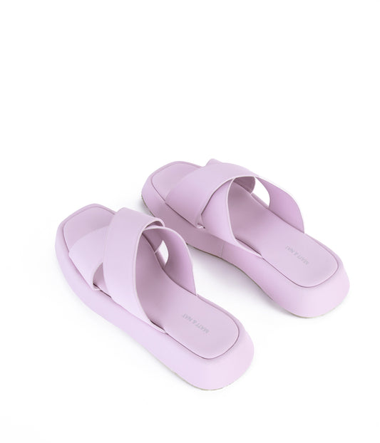 VOLLER Women’s Vegan Sandals| Color: Purple - variant::lilac