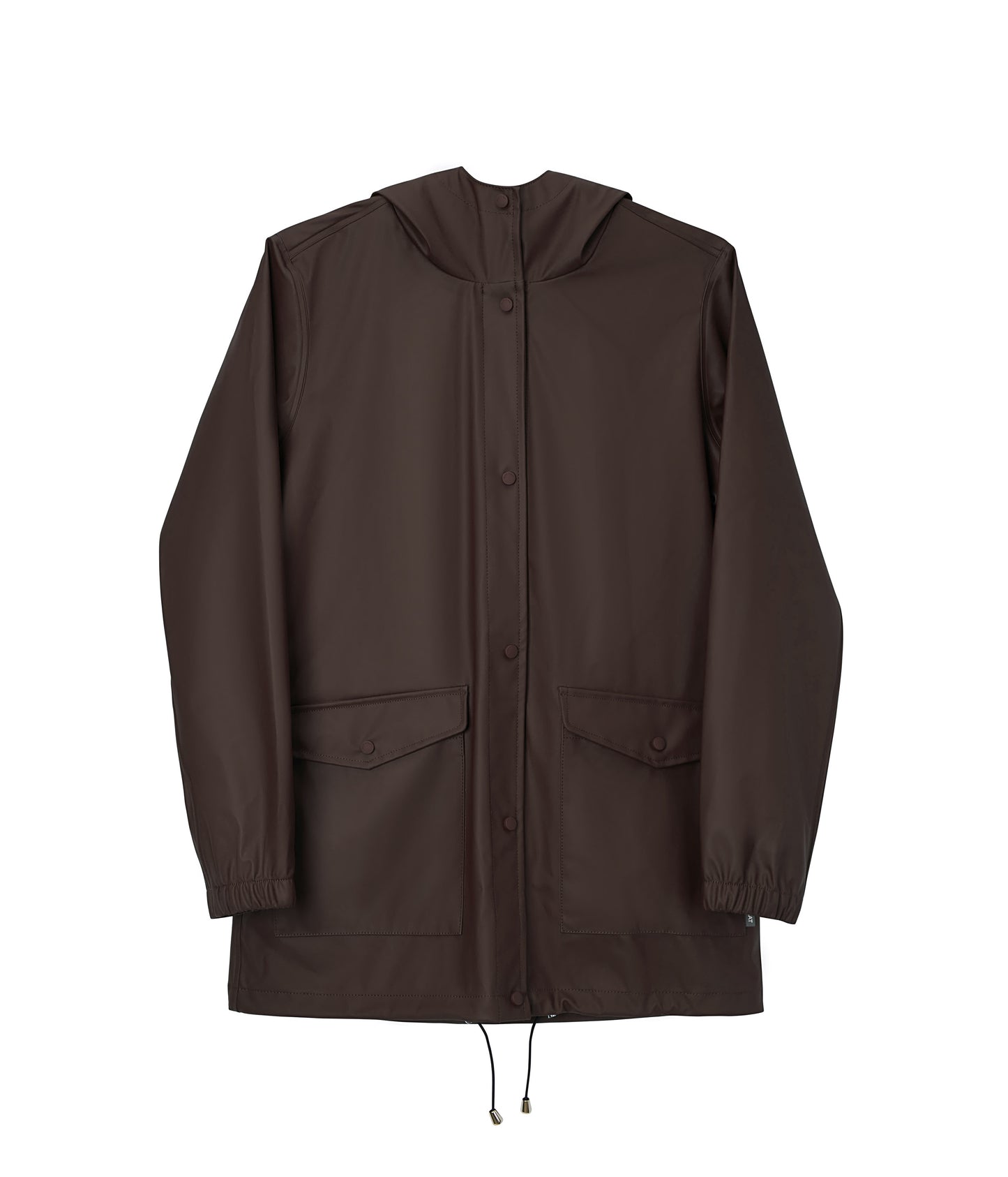 DEMEE Women’s Rain Jacket | Color: Brown - variant::espresso