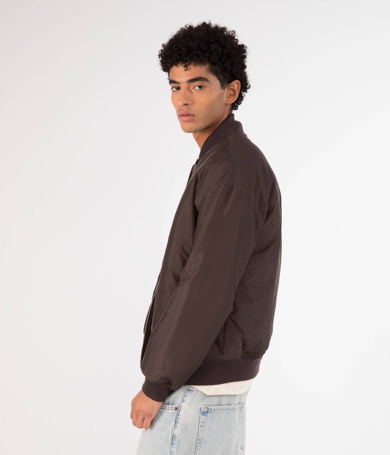 MARCUS Men's Vegan Bomber Jacket | Color: Brown - variant::espresso