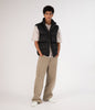 RHETT Men's Vegan Puffer Vest | Color: Black - variant::black