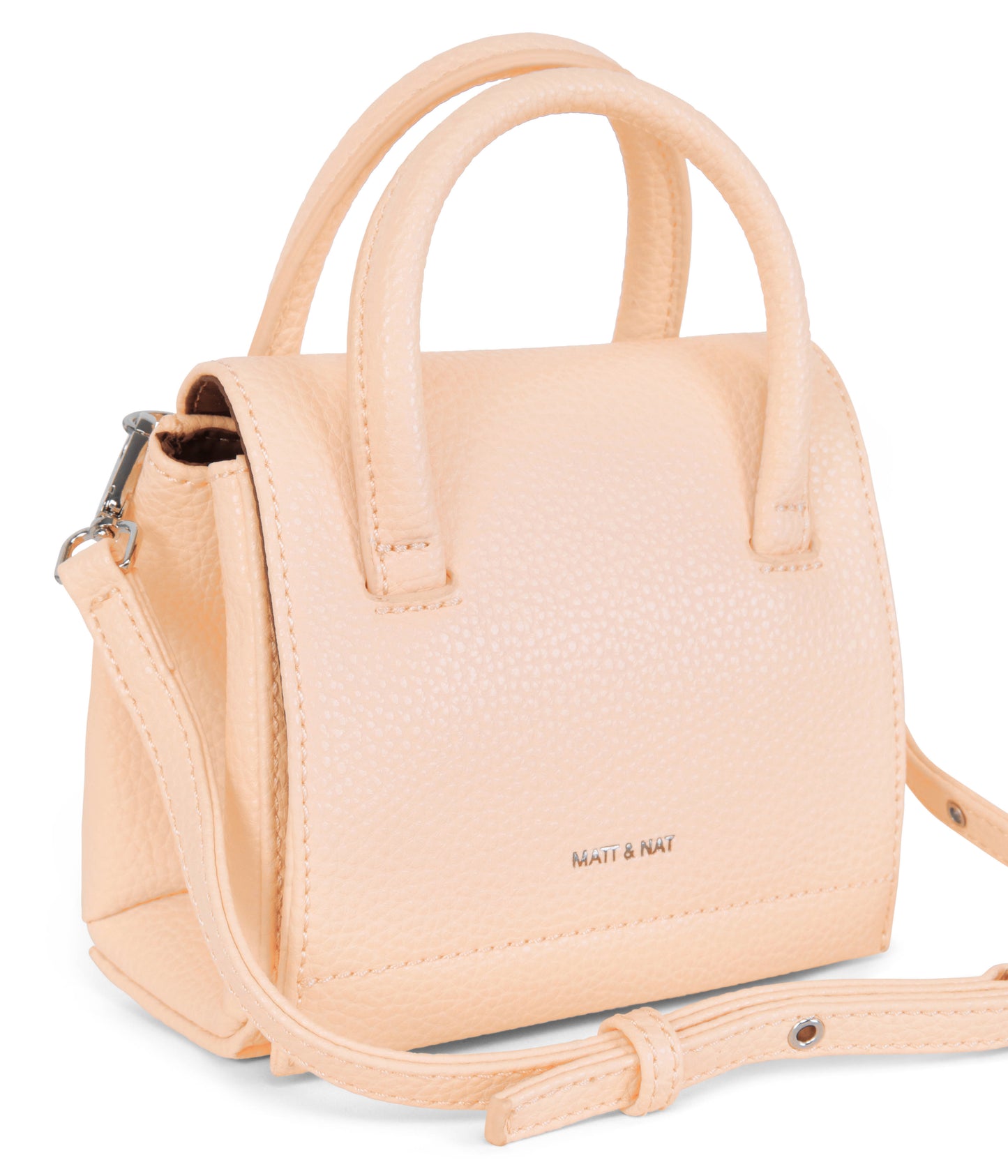 ADEL MICRO Vegan Satchel - Purity | Color: Pink - variant::doll