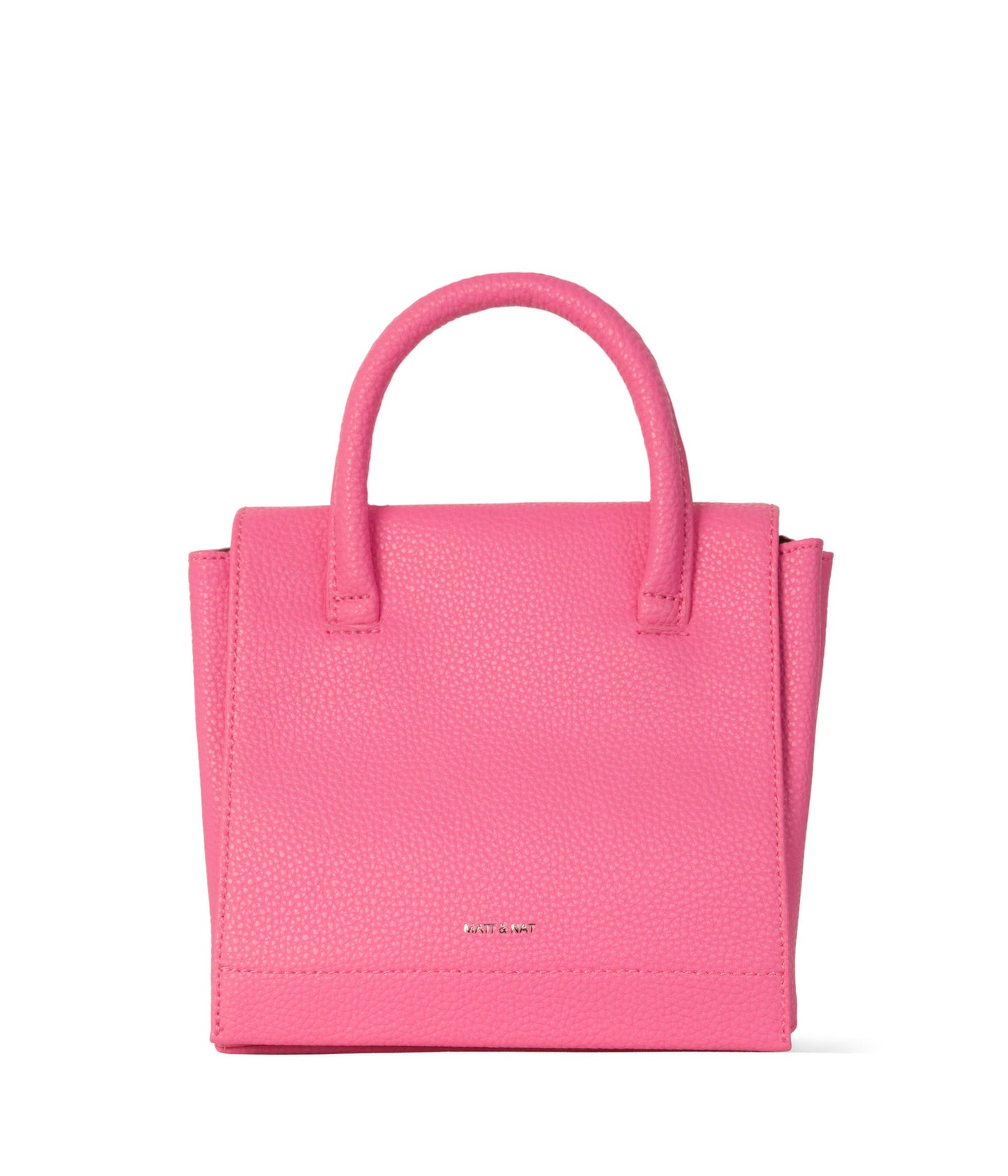 ADELSM Small Vegan Satchel - Purity | Color: Pink - variant::rosebud