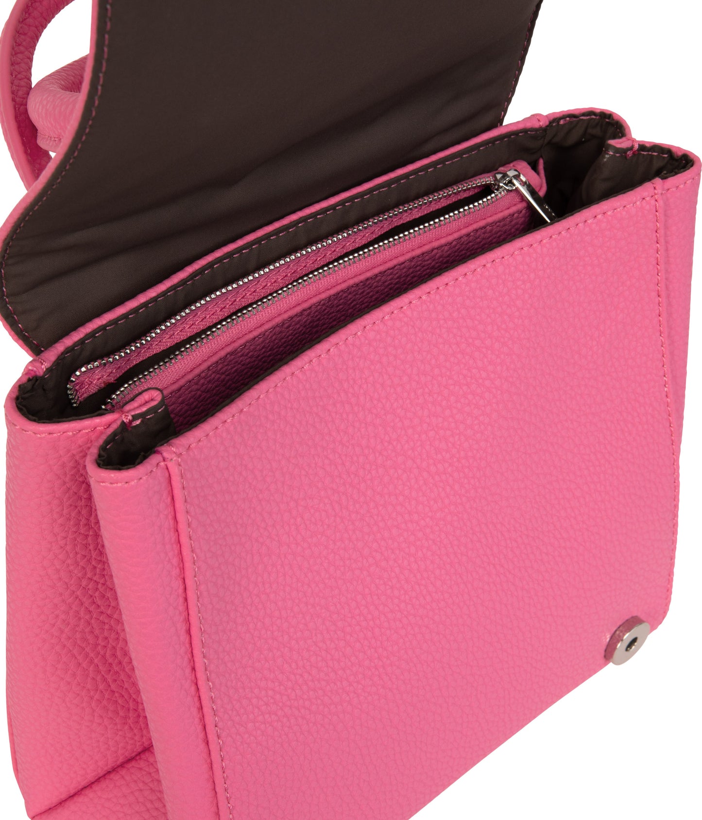 ADELSM Small Vegan Satchel - Purity | Color: Pink - variant::rosebud