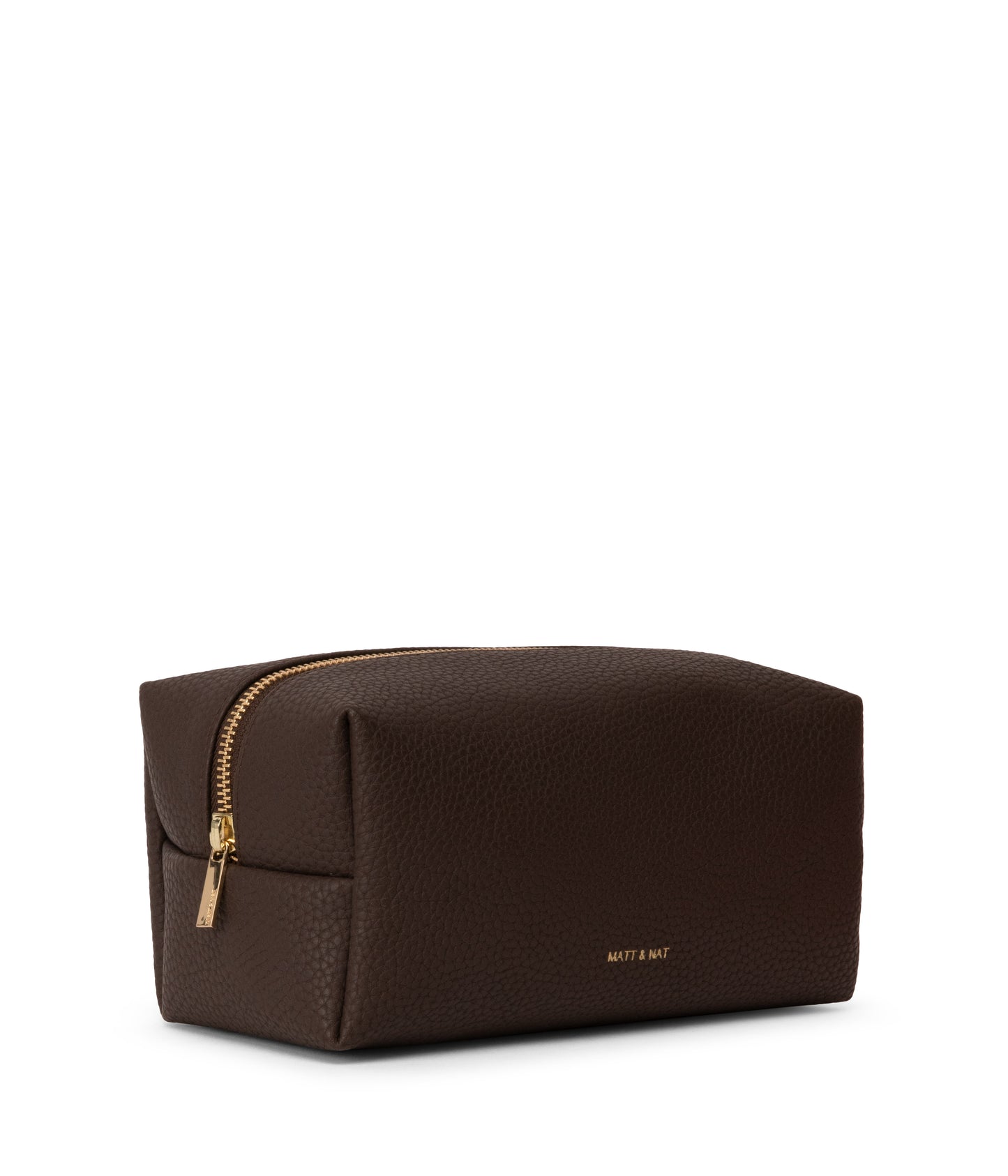 BLAIR Vegan Toiletry Case - Purity | Color: Brown - variant::truffle