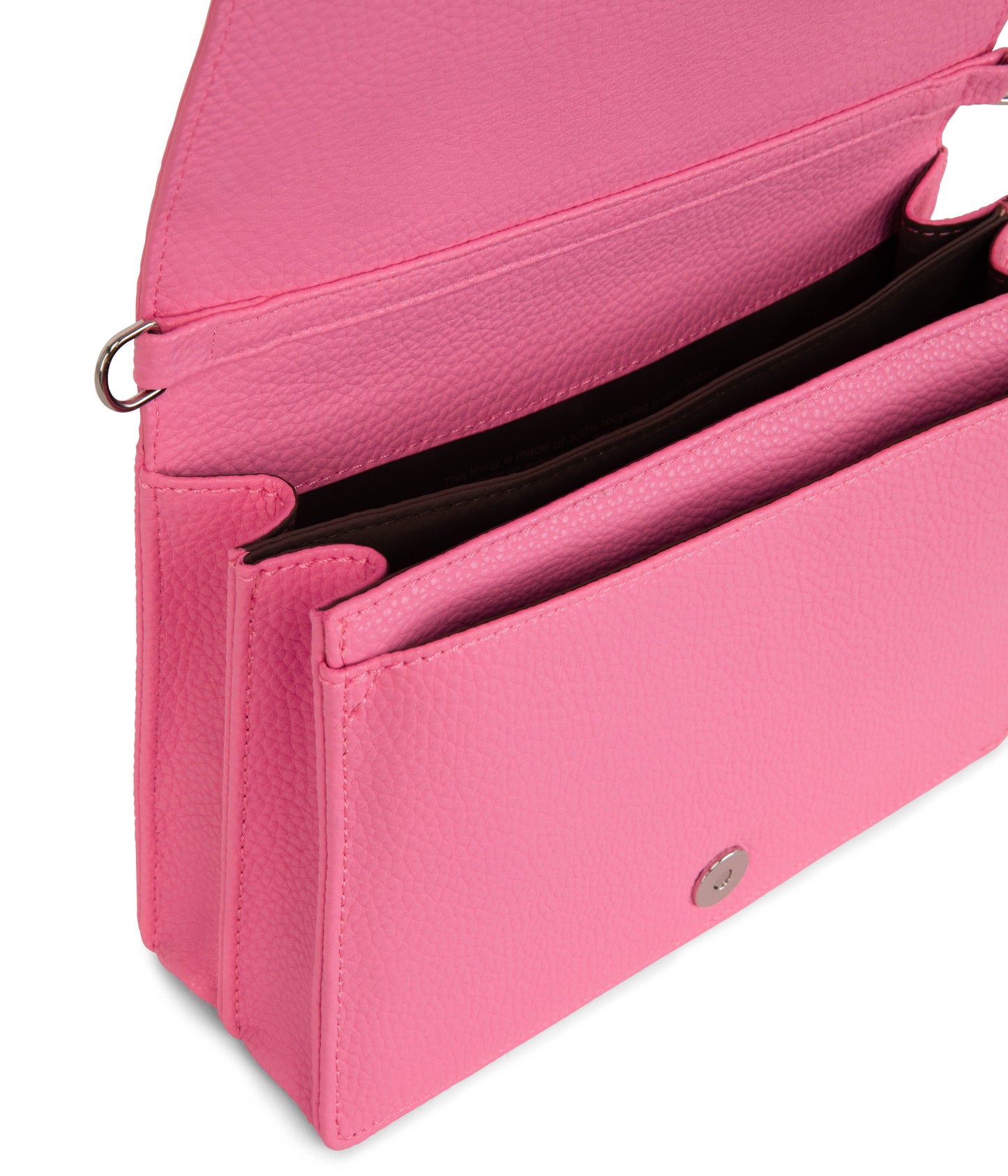 FRANCA Vegan Crossbody Bag - Purity | Color: Pink - variant::rosebud