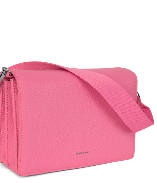 FRANCA Vegan Crossbody Bag - Purity | Color: Pink - variant::rosebud