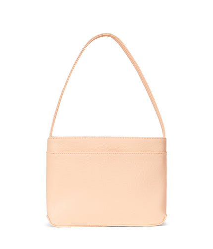 LUISA Vegan Shoulder Bag - Purity | Color: Pink - variant::doll