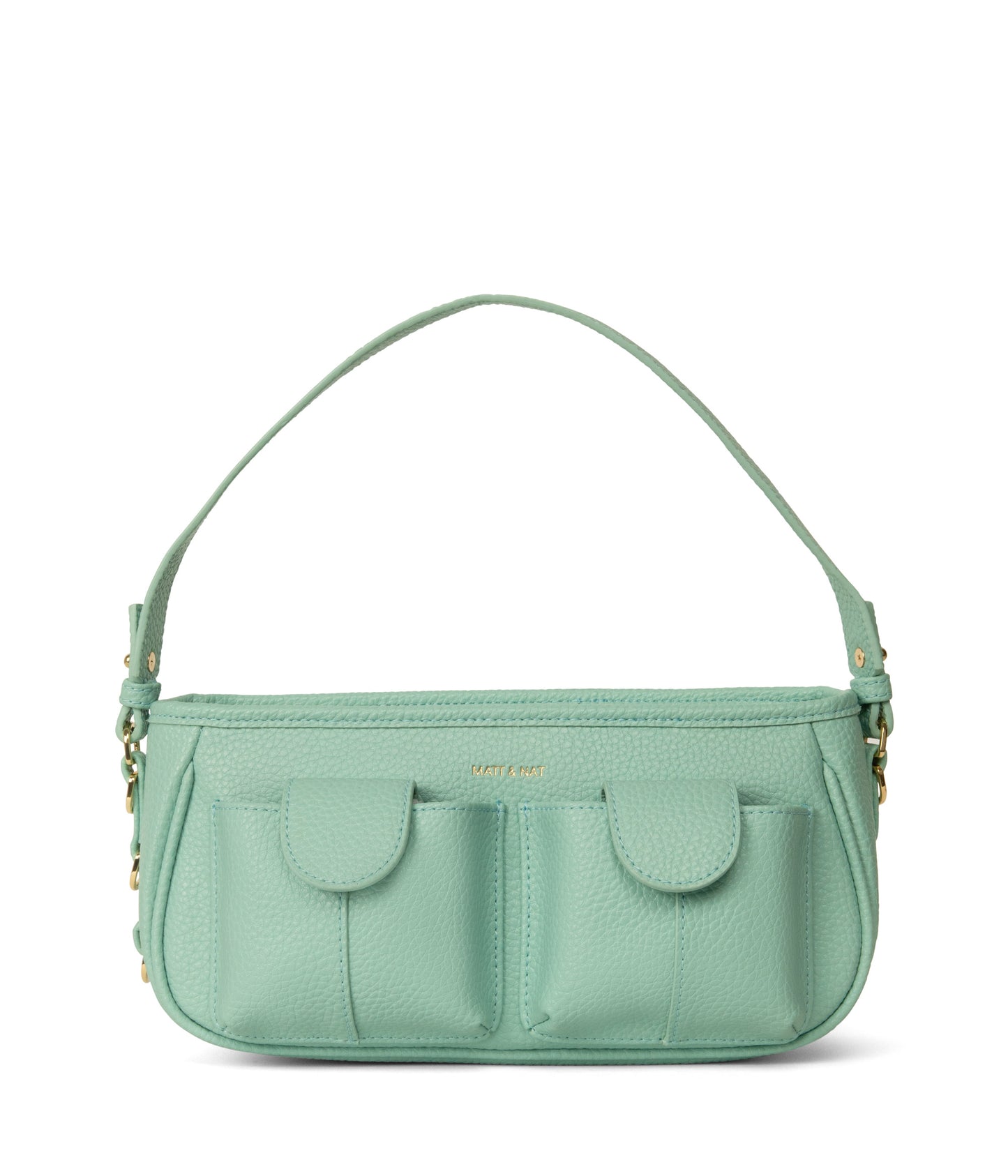 NOON Vegan Crossbody Bag - Purity | Color: Green - variant::paradise