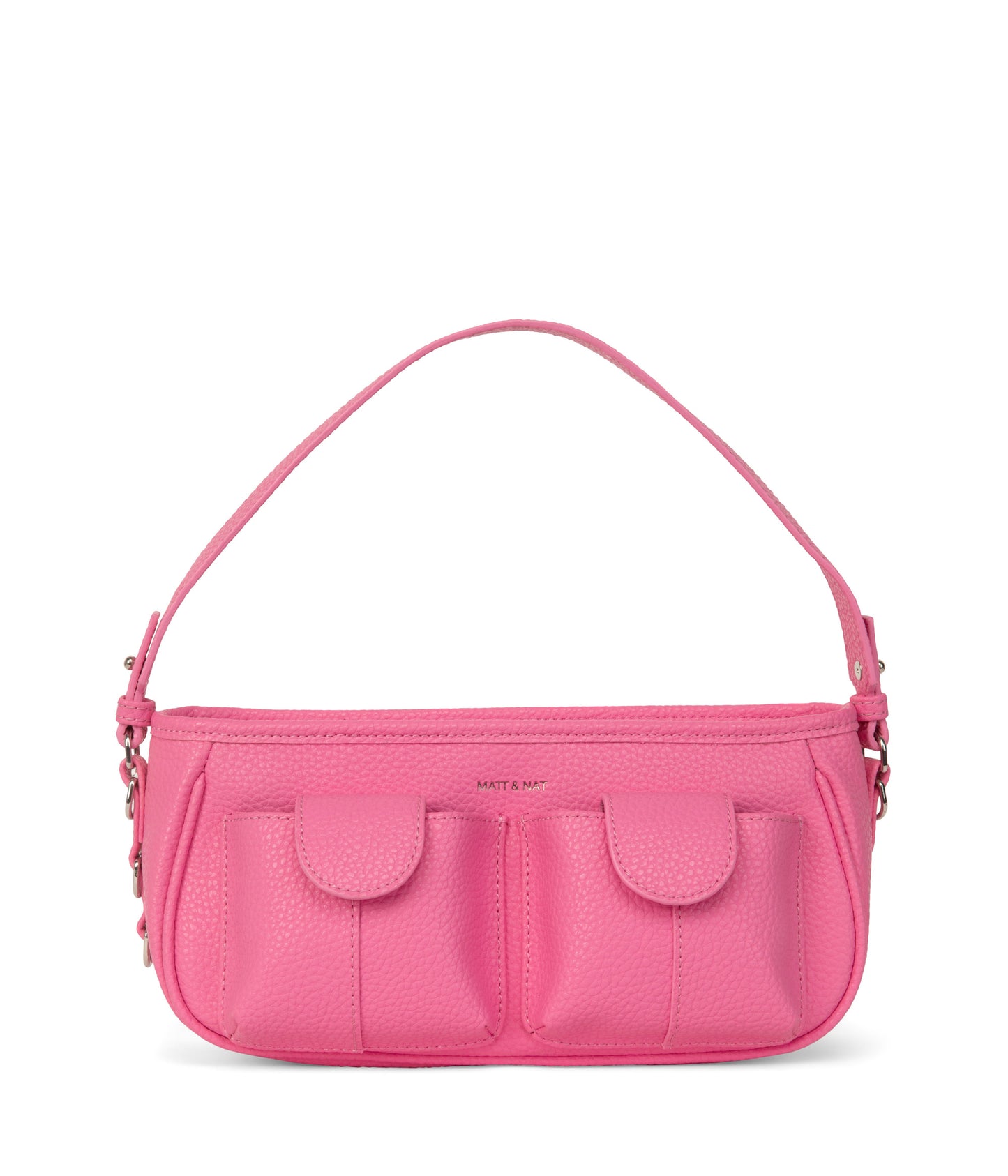 NOON Vegan Crossbody Bag - Purity | Color: Pink - variant::rosebud