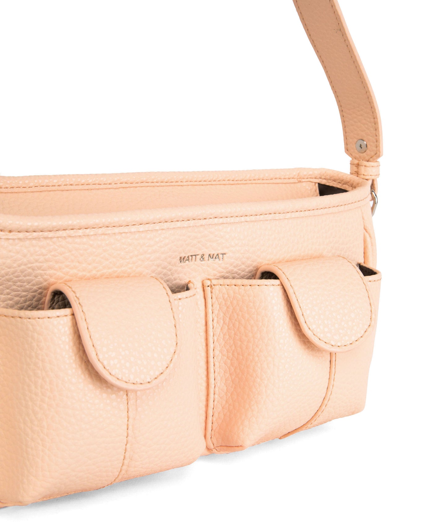 NOON Vegan Crossbody Bag - Purity | Color: Pink - variant::doll