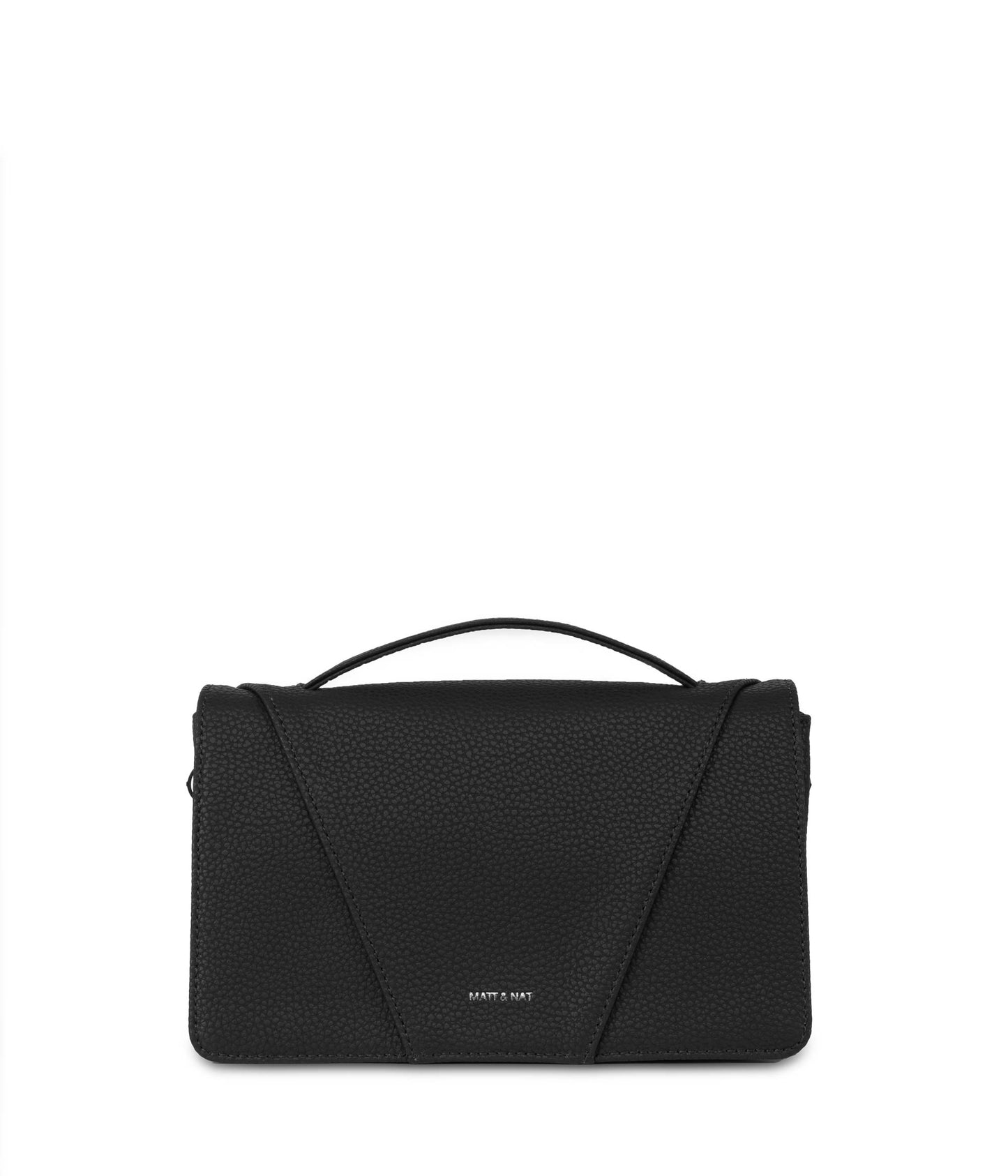 RENEE Vegan Crossbody Bag - Purity | Color: Black - variant::black