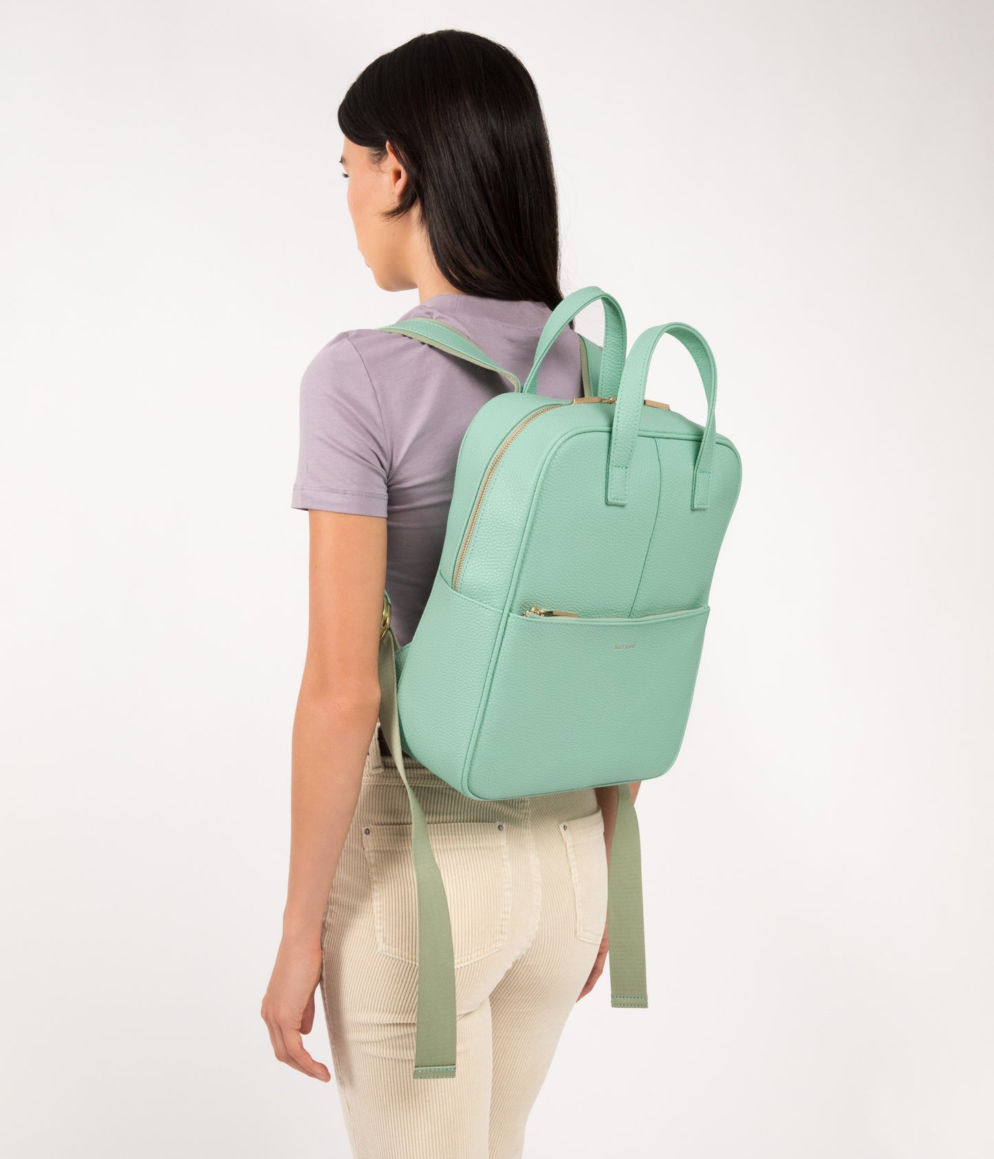 THEBE Vegan Backpack - Purity | Color: Green - variant::paradise