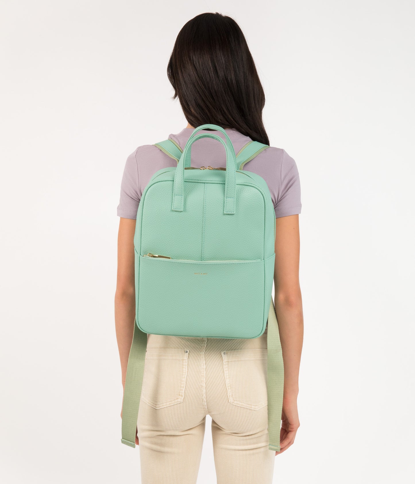 THEBE Vegan Backpack - Purity | Color: Brown - variant::truffle