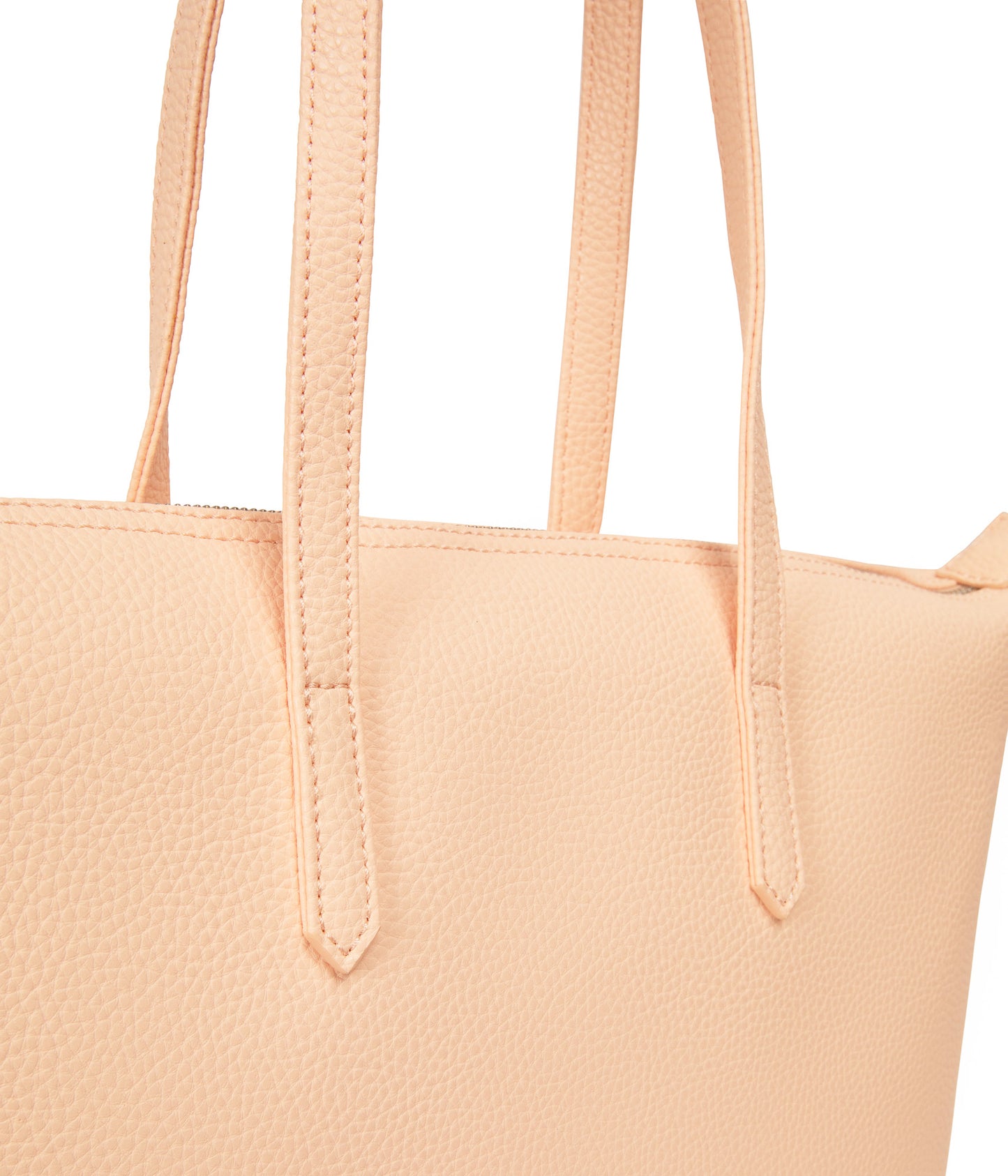 ABBI Vegan Tote Bag - Purity | Color: Pink - variant::doll