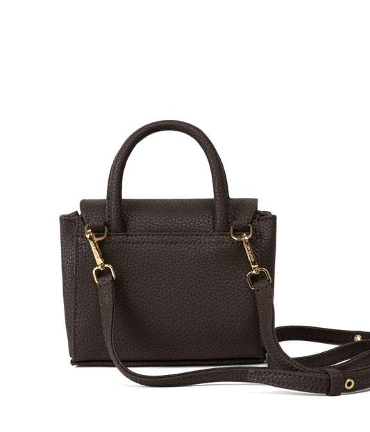 ADEL MICRO Vegan Satchel - Purity | Color: Brown - variant::truffle