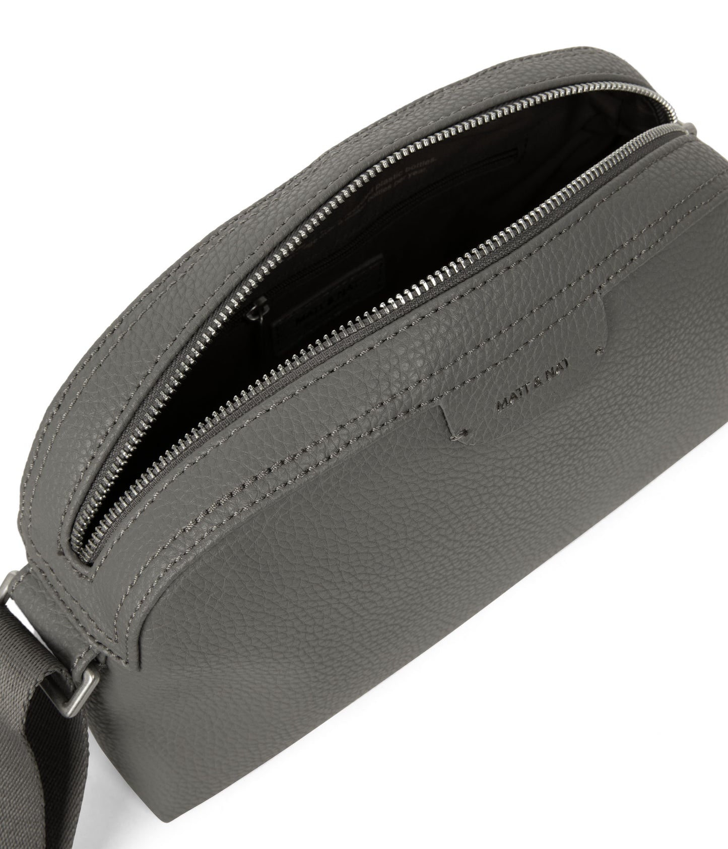 ARROW Vegan Crossbody Bag - Purity | Color: Grey - variant::shade