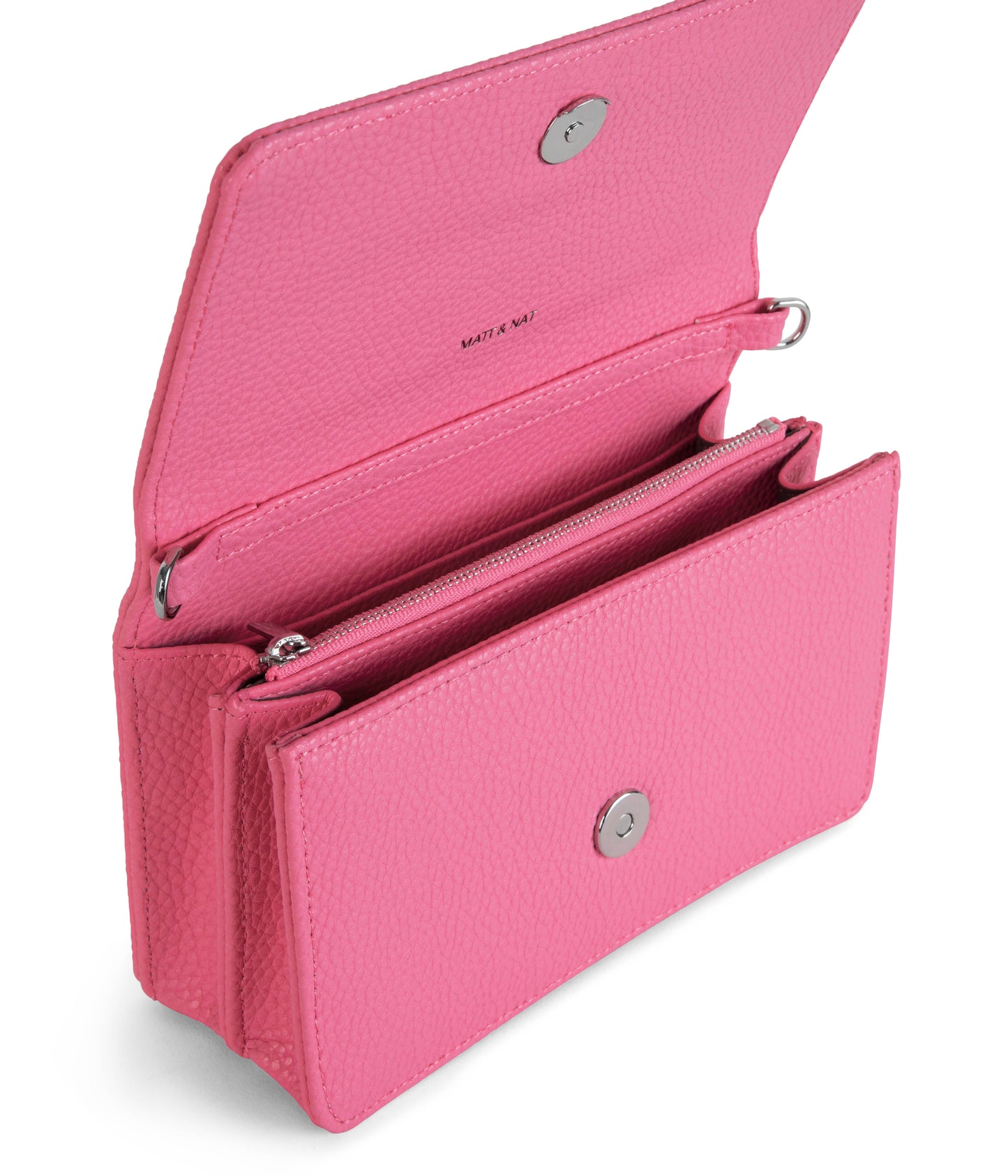 BEE Vegan Crossbody Bag - Purity | Color: Pink - variant::rosebud