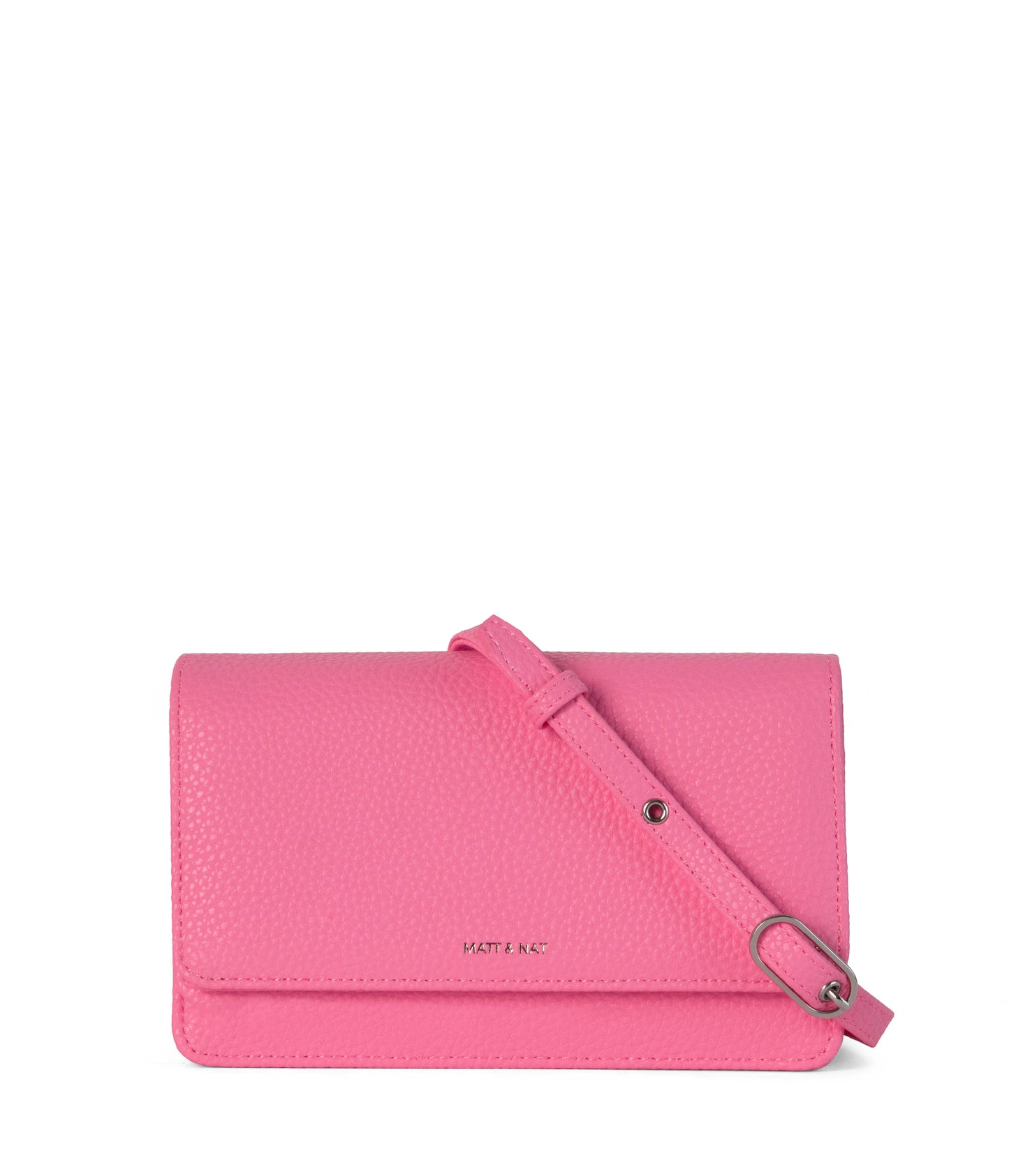 BEE Vegan Crossbody Bag - Purity | Color: Pink - variant::rosebud