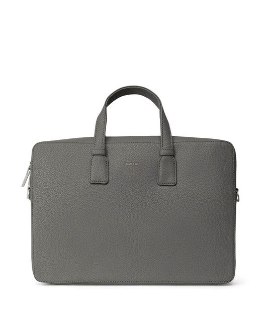 BELEM Vegan Briefcase - Purity | Color: Grey - variant::shade