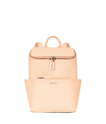 BRAVESM Small Vegan Backpack - Purity | Color: Pink - variant::doll