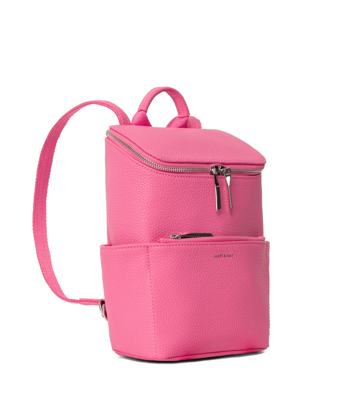 BRAVESM Small Vegan Backpack - Purity | Color: Pink - variant::rosebud