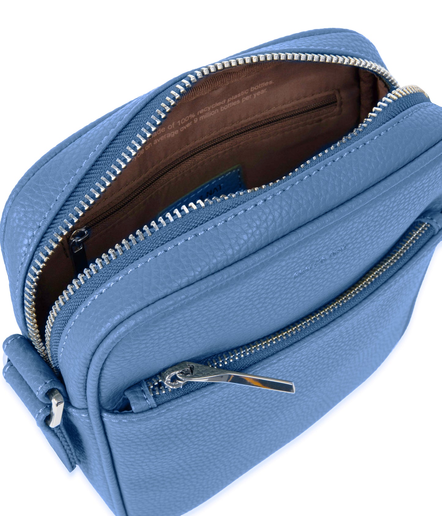 COENMINI Small Vegan Crossbody Bag - Purity | Color: Blue - variant::coast