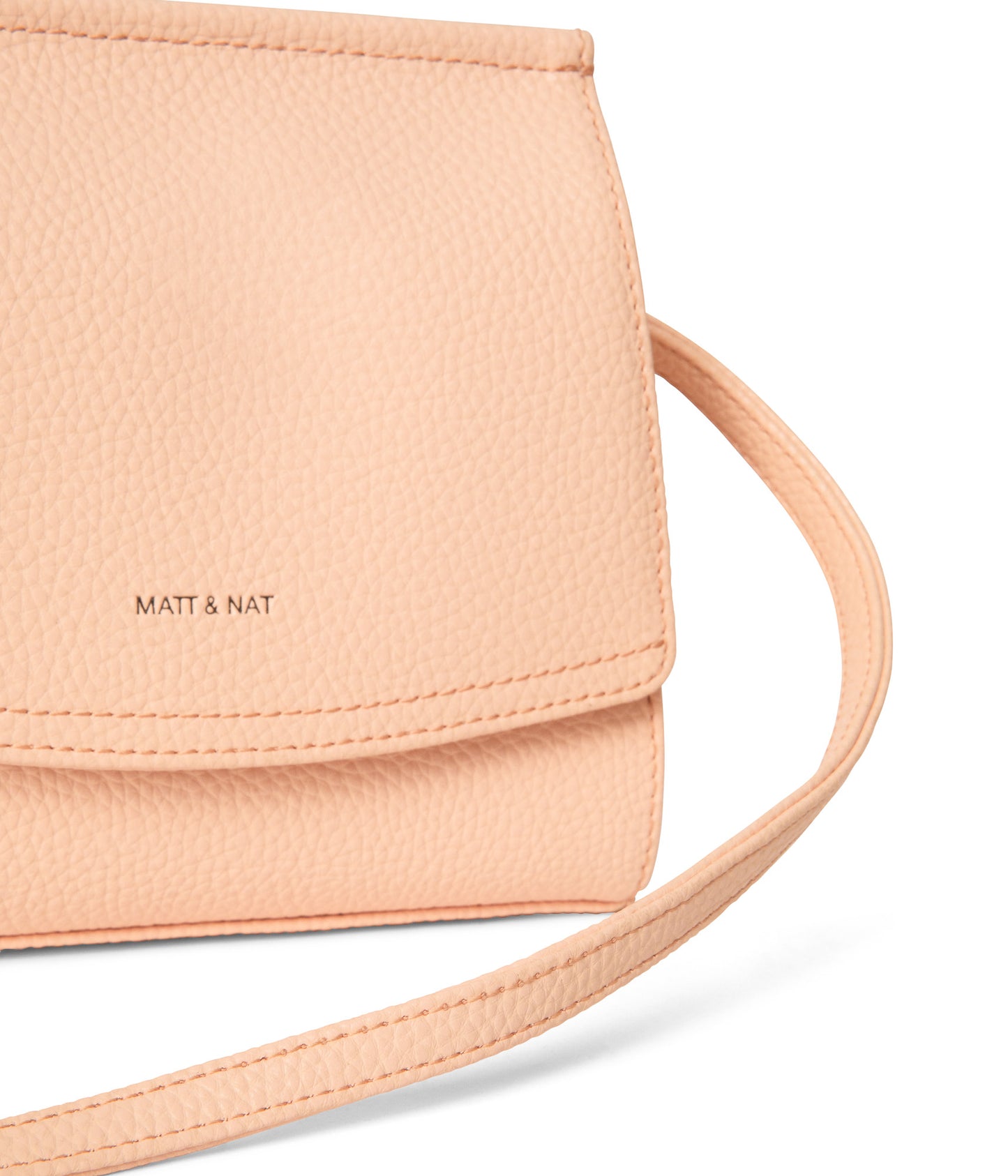 ERIKA Vegan Crossbody Bag - Purity | Color: Pink - variant::doll