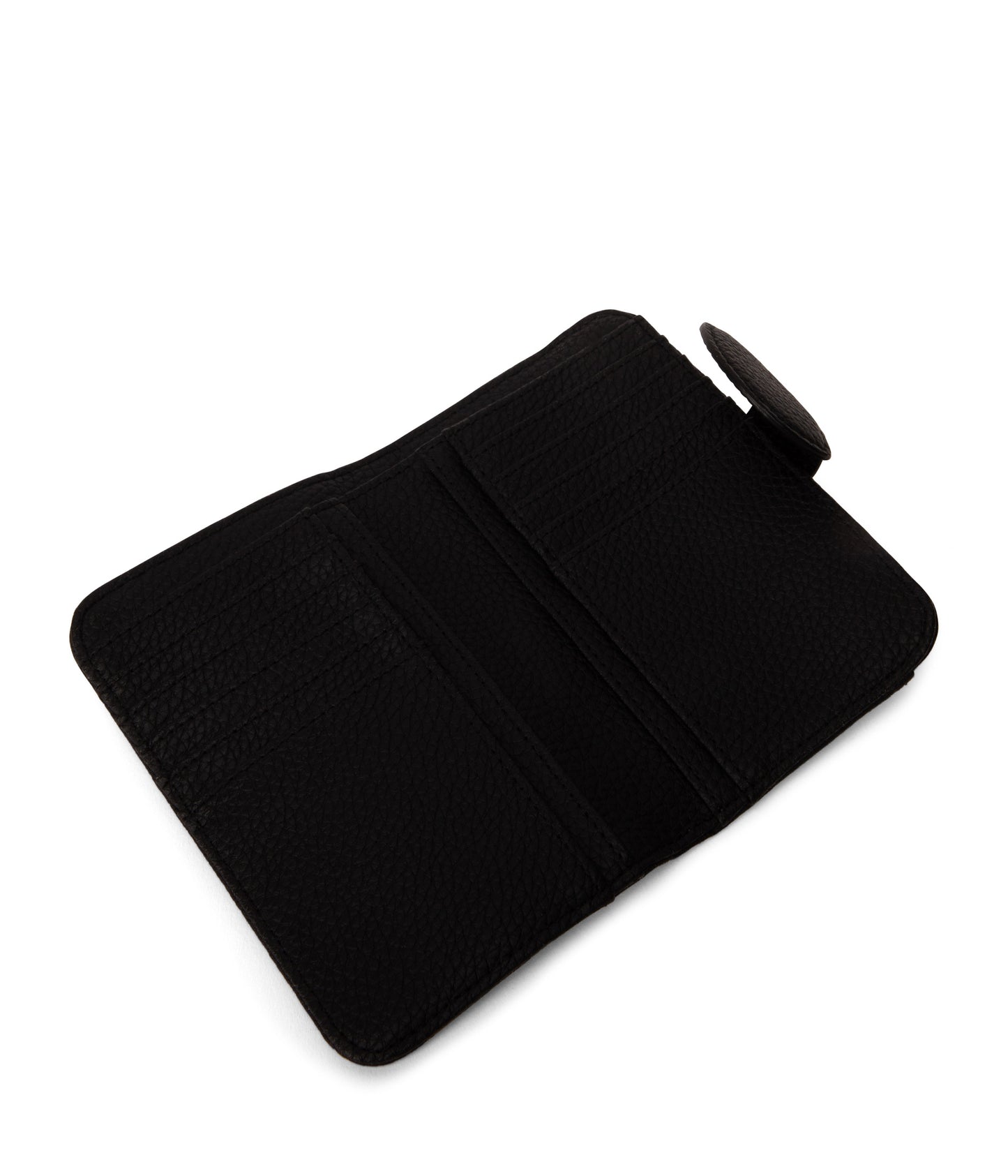 FLOATSM Small Vegan Wallet - Purity | Color: Black - variant::black