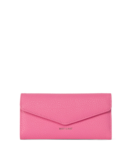 RAYE Vegan Wallet - Purity | Color: Pink - variant::rosebud