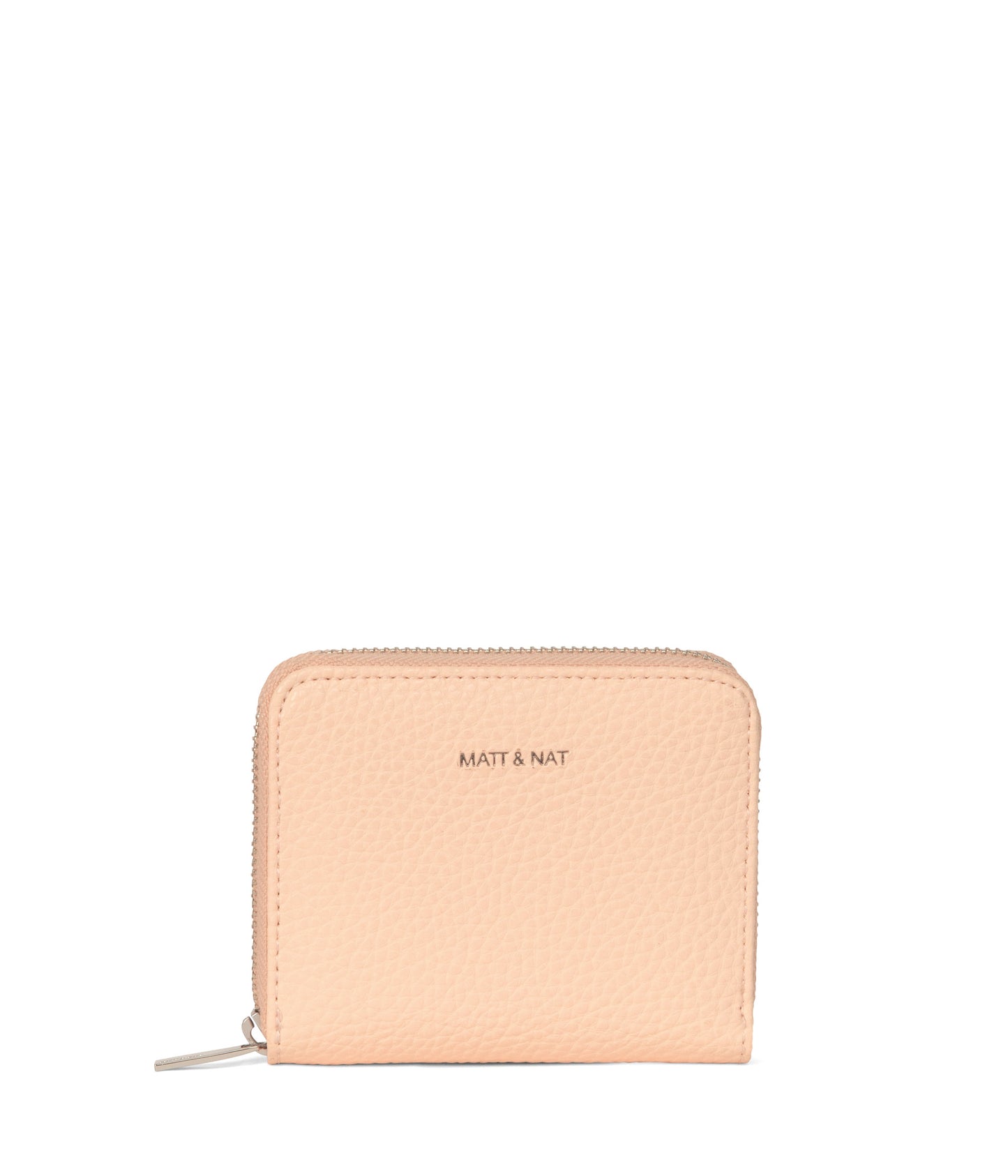 RUE Small Vegan Zip Wallet - Purity | Color: Pink - variant::doll