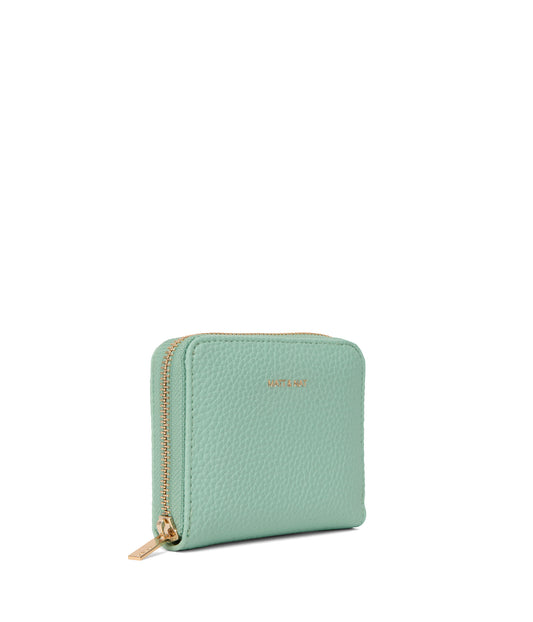 RUE Small Vegan Zip Wallet - Purity | Color: Green - variant::paradise