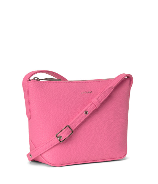 SAM Vegan Crossbody Bag - Purity | Color: Pink - variant::rosebud