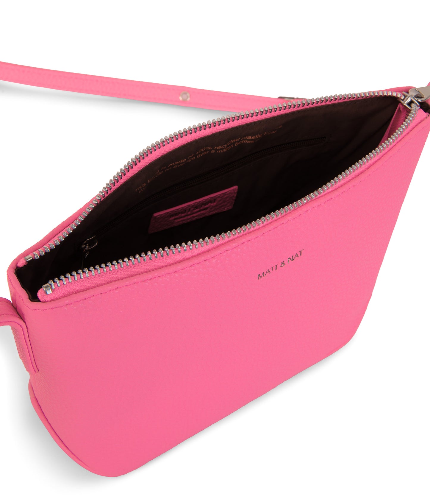 SAM Vegan Crossbody Bag - Purity | Color: Pink - variant::rosebud