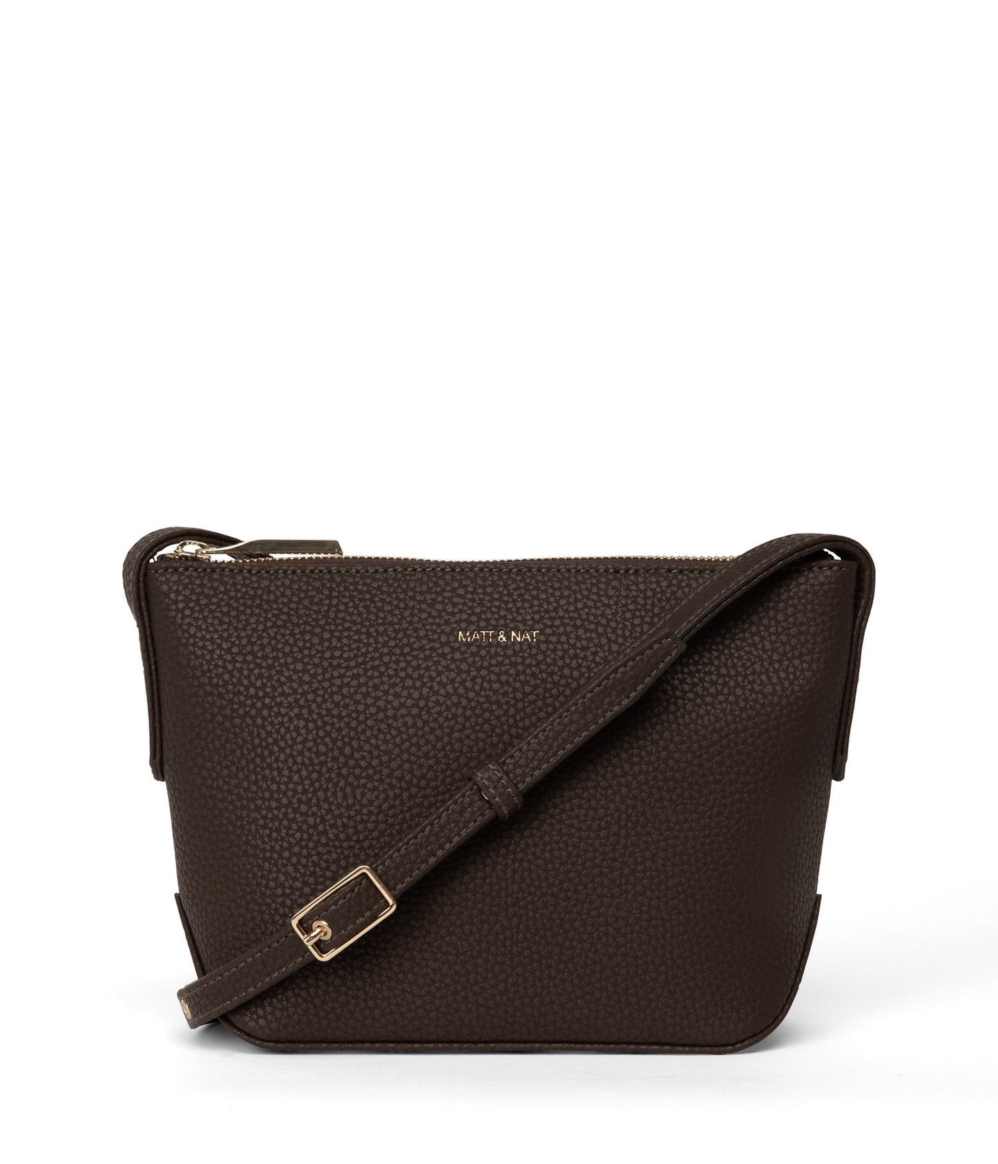 SAM Vegan Crossbody Bag - Purity | Color: Brown - variant::truffle