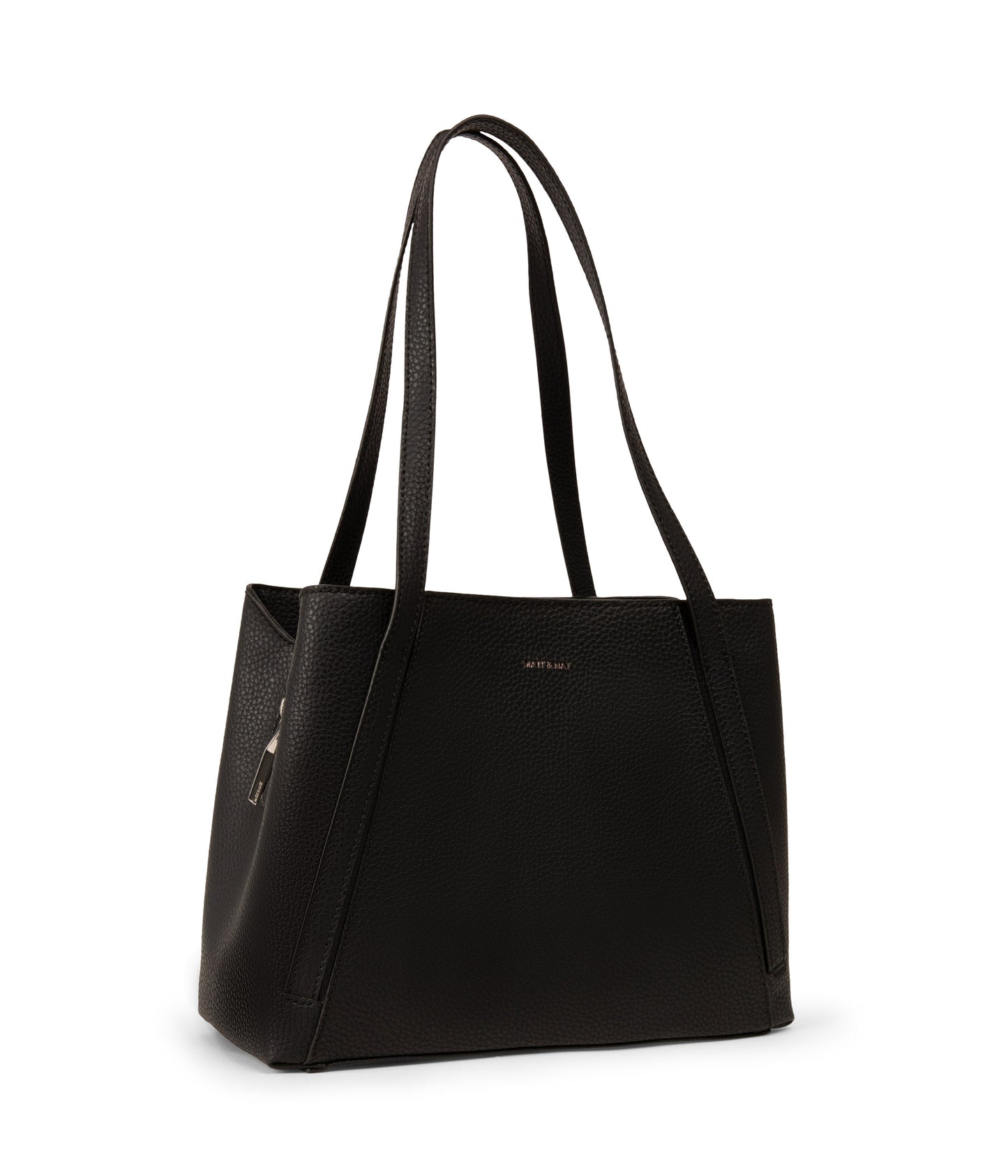 ZOEY Vegan Tote Bag - Purity | Color: Black - variant::black