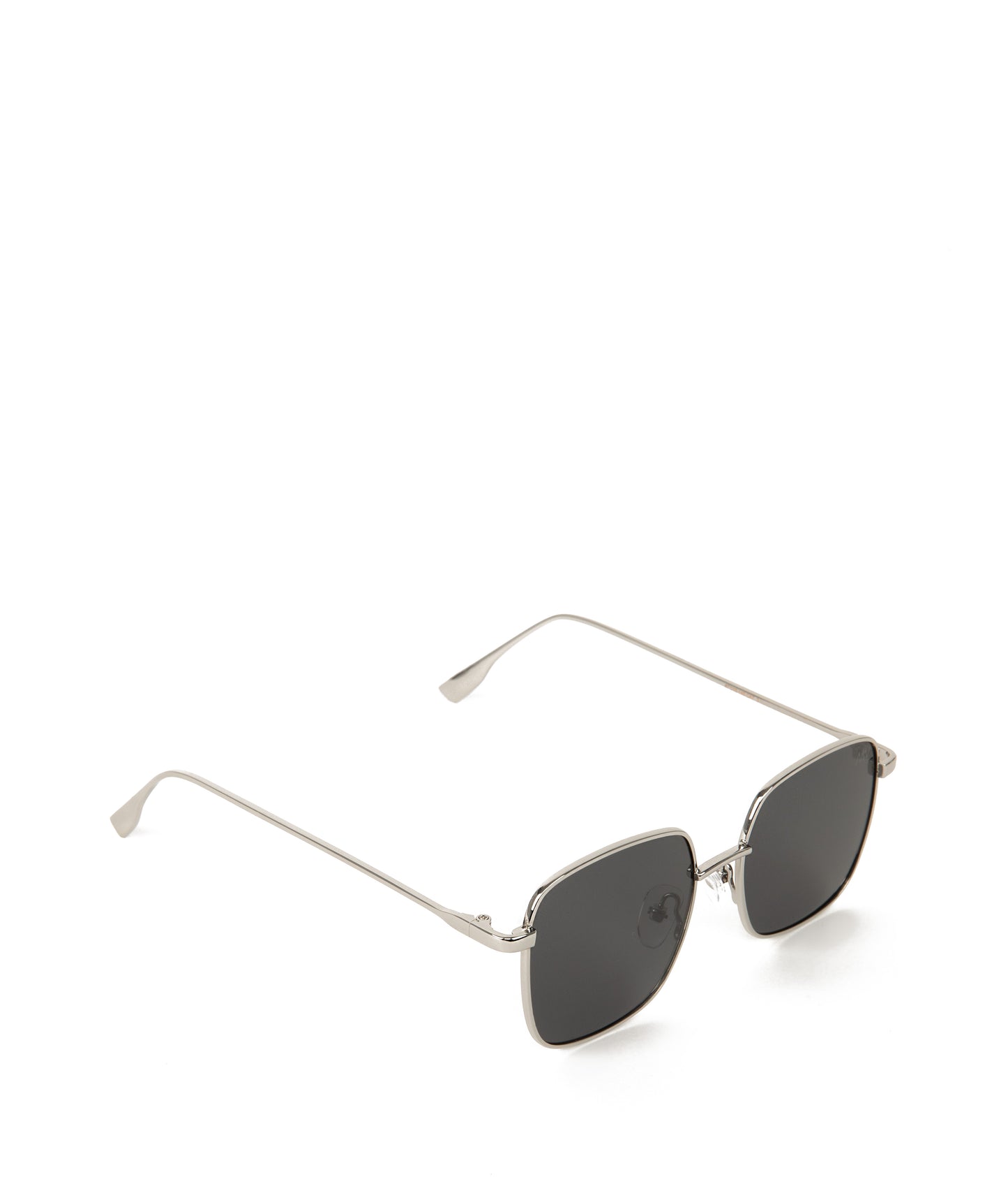 KAYASM Small Square Sunglasses | Color: Grey - variant::silver